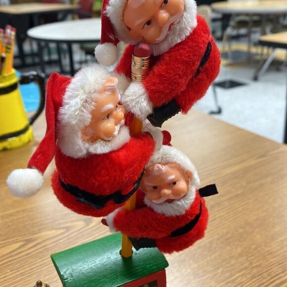 3 Vintage Swivel headed pencil huggers clip Ons 2 1/2 inches high - Picture 6 of 8